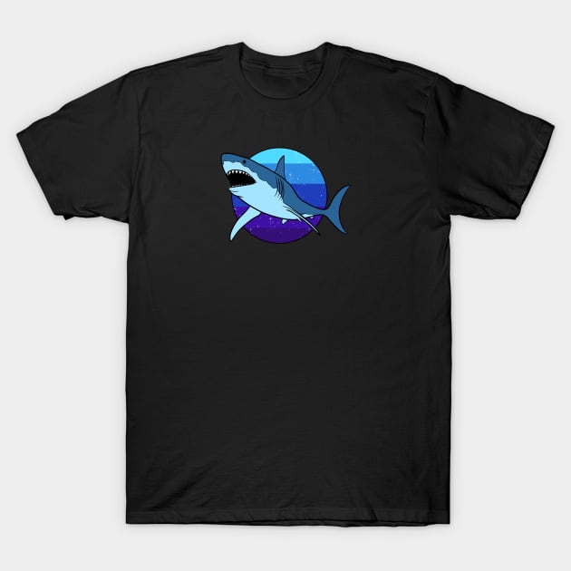 great white shark T-Shirt by Kuchinska design